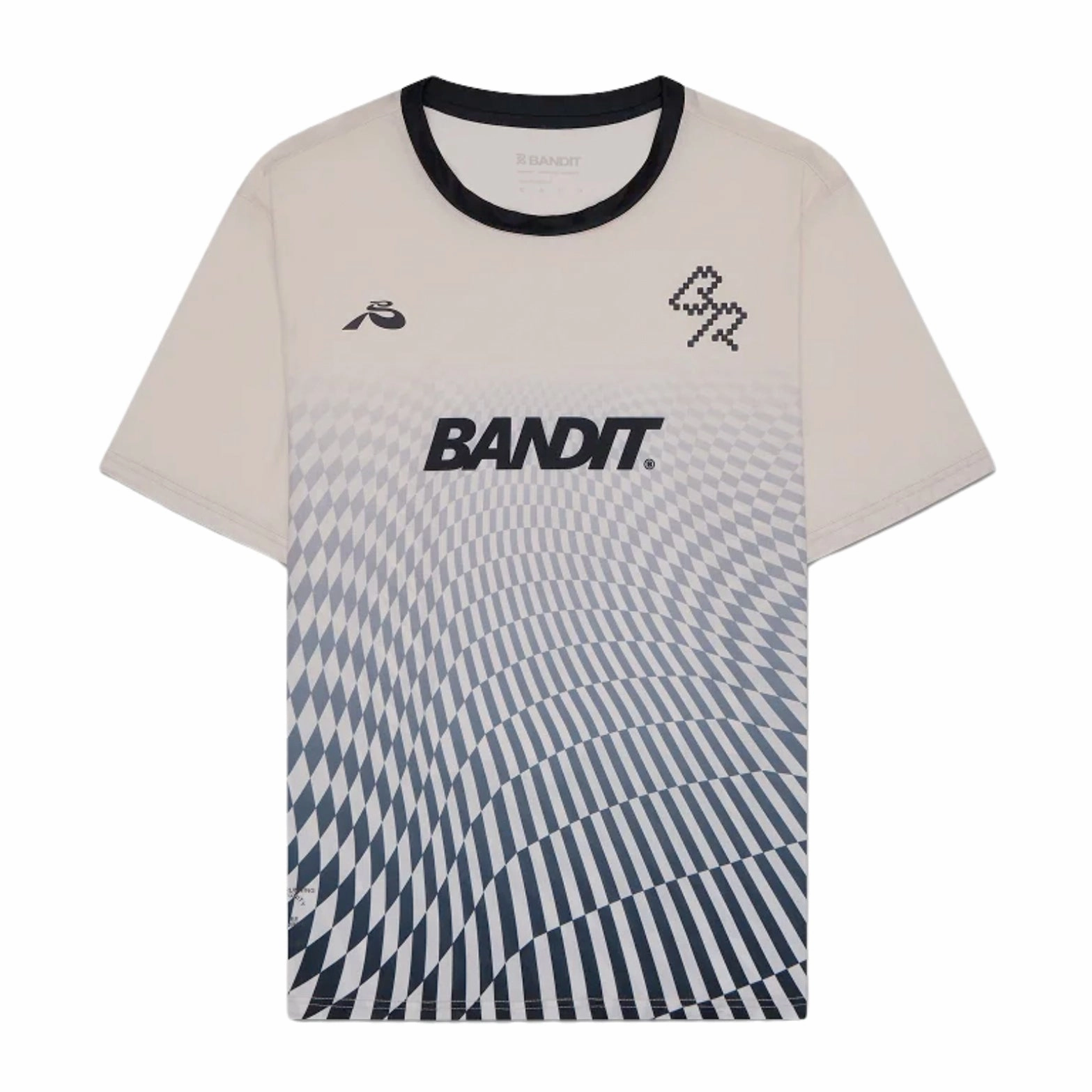 Men's Drift Mosaic Performance Tee Chalk / Black Cool Glow