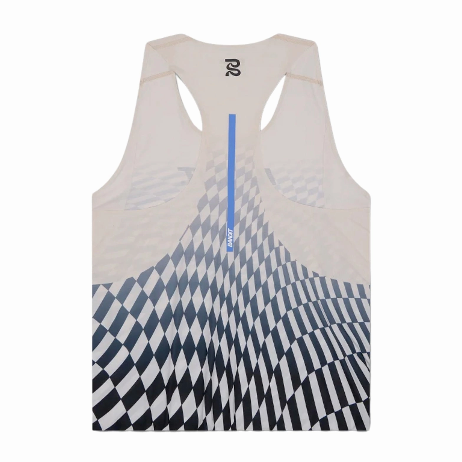 Spirit Core Men's Drift Mosaic Racing Singlet Black / Chalk