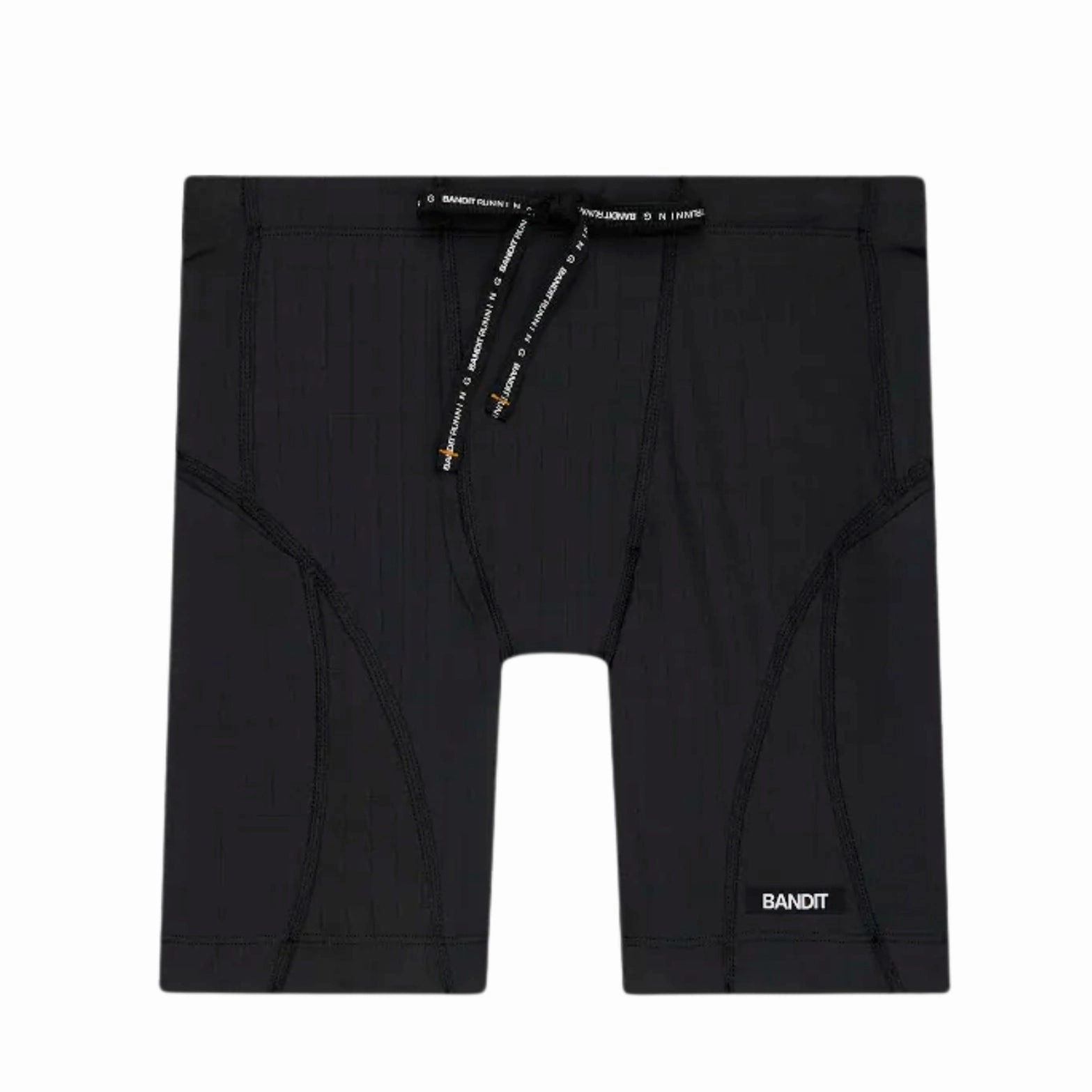 Travel Core Zipper Closure Men's Gridlock 7 Pocket Half Tights Black