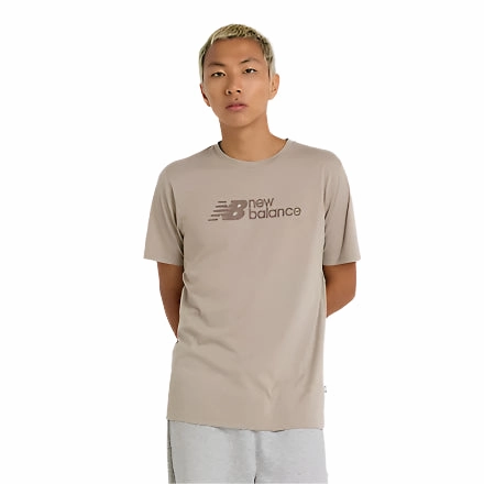 Men's Heathertech Linear T-Shirt Sporty Hoodie Four Way Stretch Material