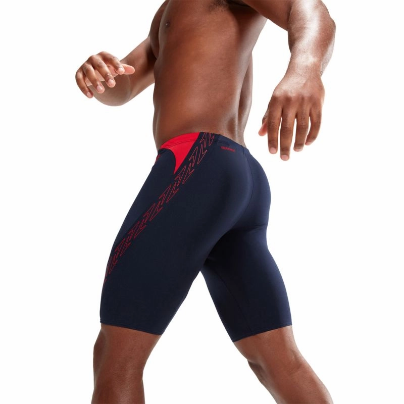 Men's  Hyperboom Splice Jammer - TRUE NAVY/FED RED (8-00303815148) Quick Release Buckles Recycled Polyester Fabric