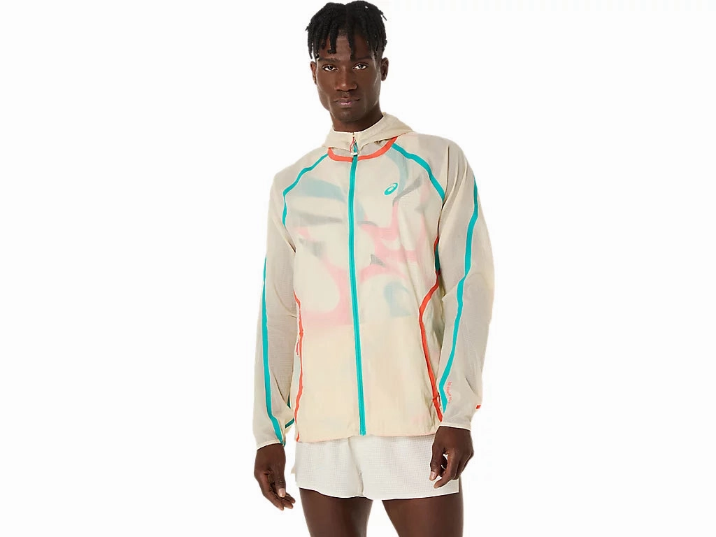 Men's  LIMITED SERIES ROAD PACKABLE JACKET Layered Hem Design AntiPillingFinish