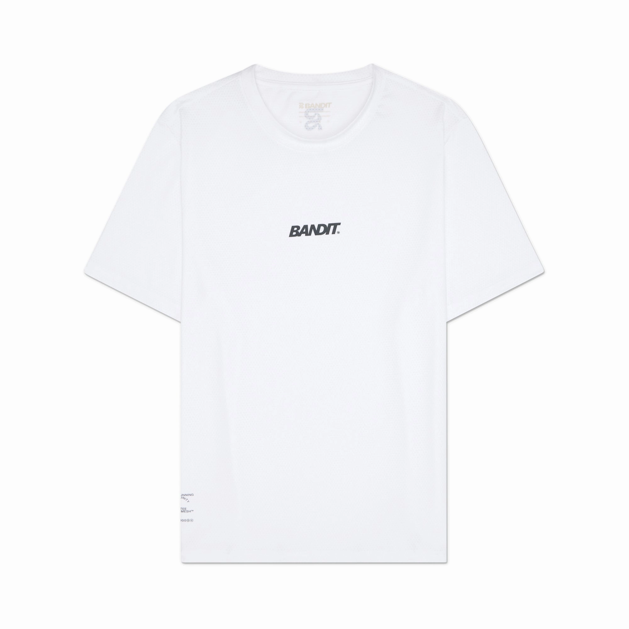 Men's MicroMesh Run Tee White Zoom Proper Conscious Fit