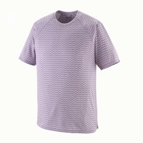 ZeroIrritationLabels HighVisibility Trim Men's Ridge Flow Tee Concrete Purple
