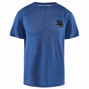 Men's Sukha Hemp Tee Ocean Blue Mature Charm
