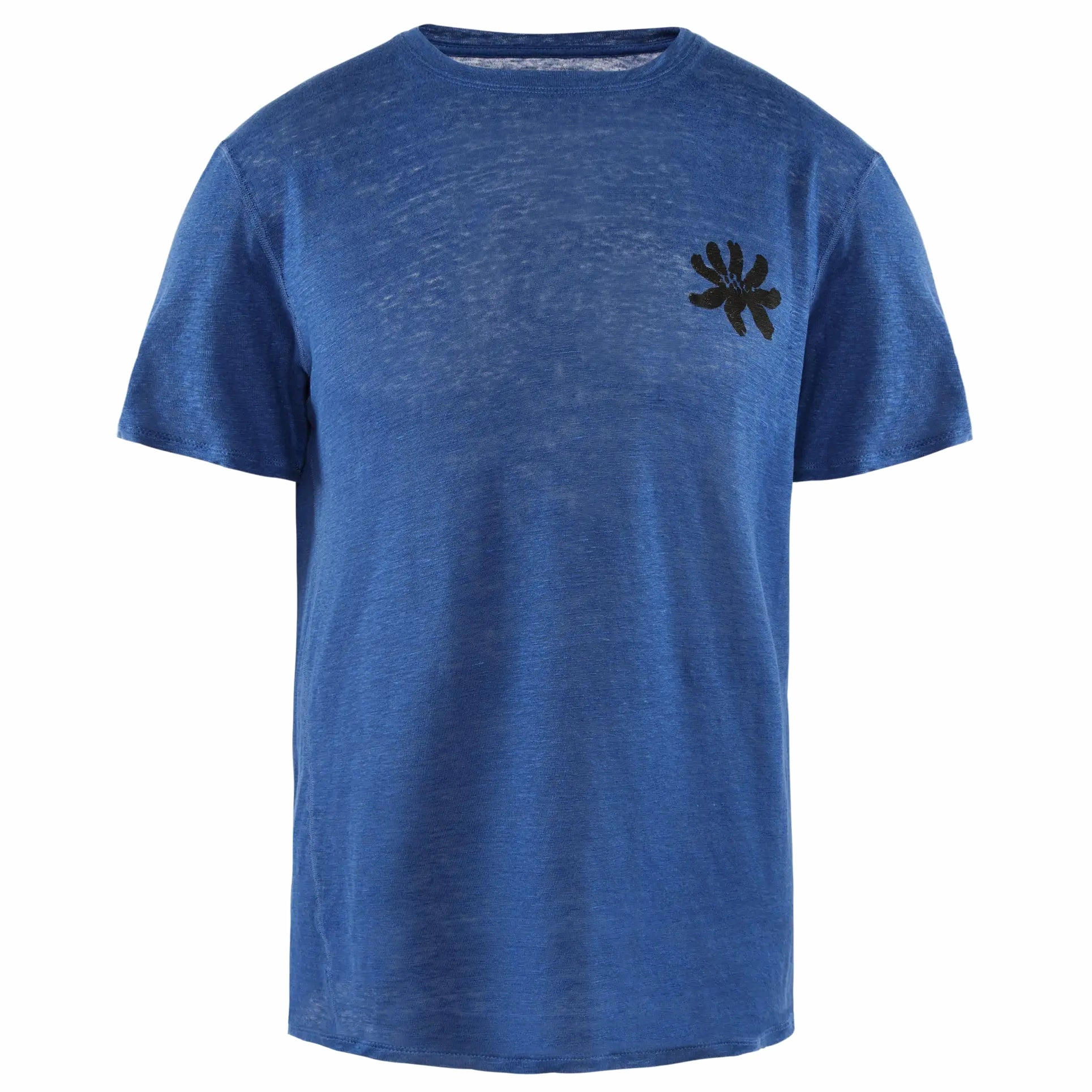 Men's Sukha Hemp Tee Ocean Blue Mature Charm