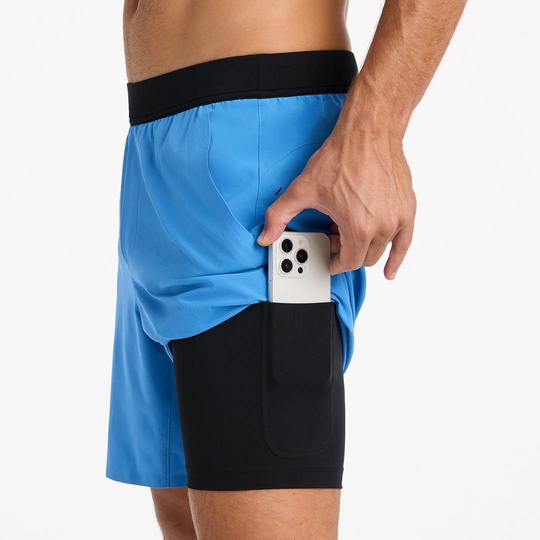 Men's Ten Thousand Interval Short Brunch Fit CompactPackableDesign
