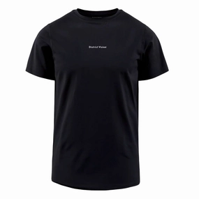 Nordic Light Men's Ultralight Aloe Tee Black Wordmark