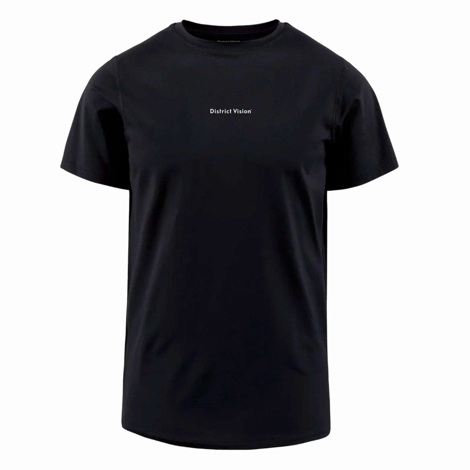 Nordic Light Men's Ultralight Aloe Tee Black Wordmark