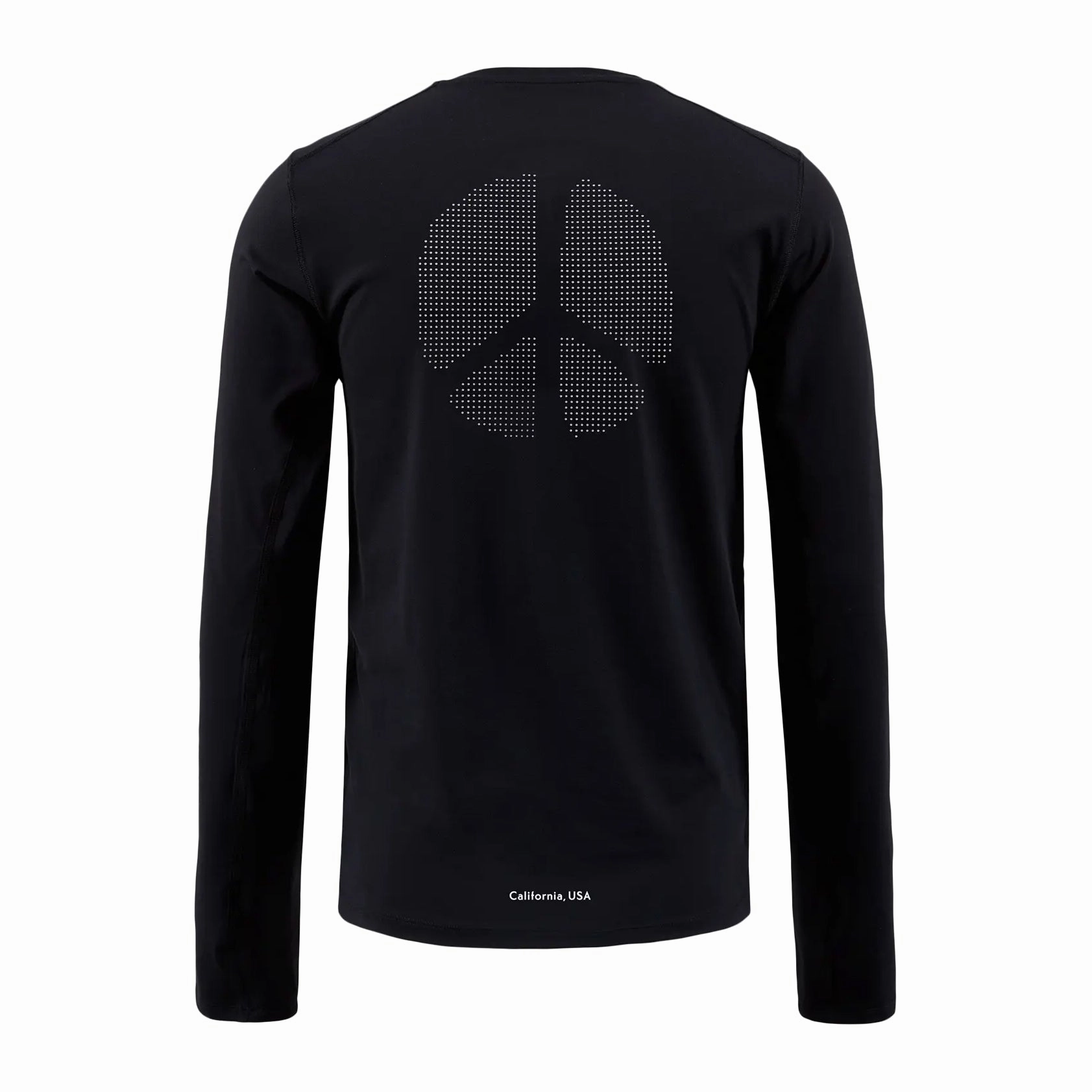 Men's Ultralight Aloe Top Black Wordmark Wrinklefree