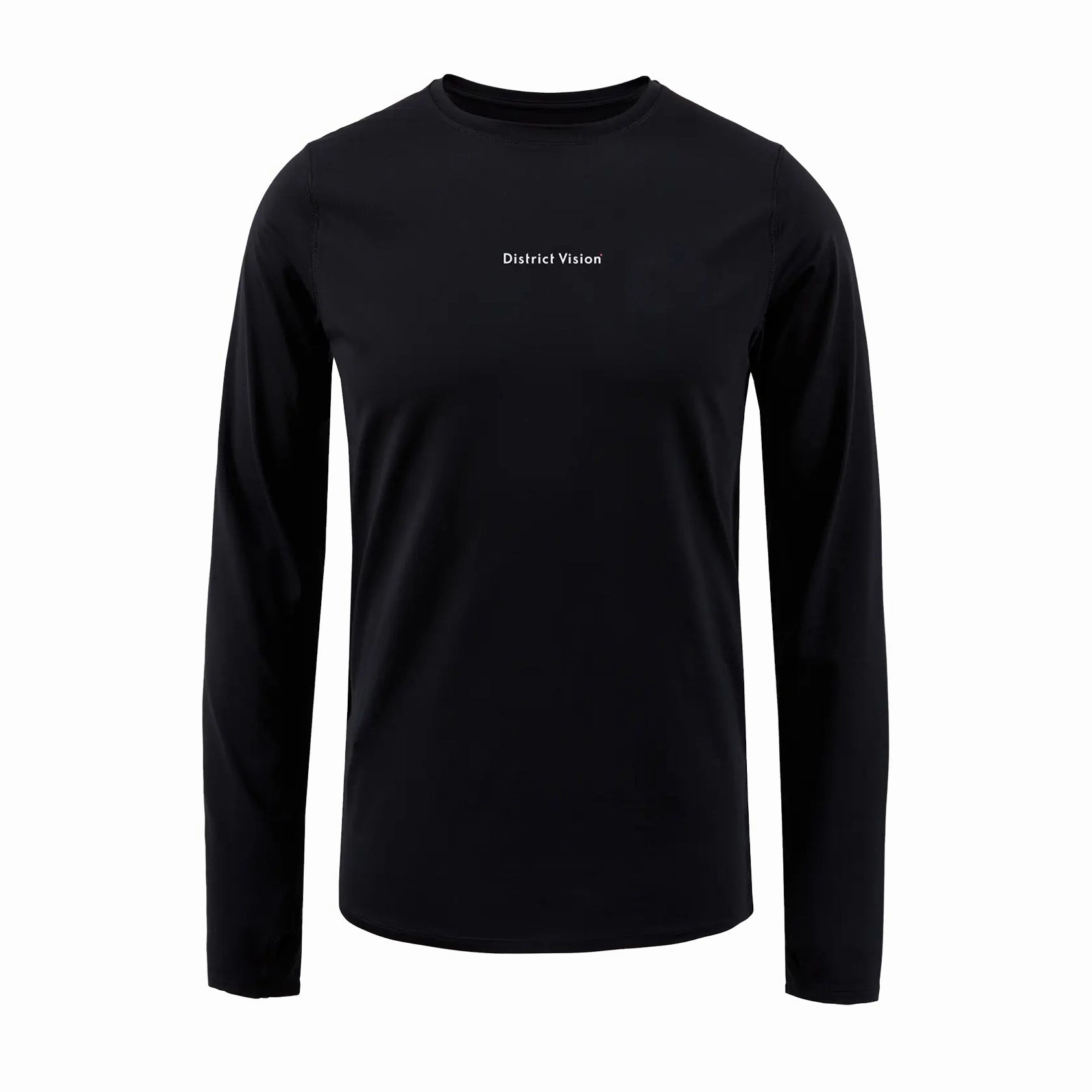 Men's Ultralight Aloe Top Black Wordmark HighDensityWeave Sequin Glow