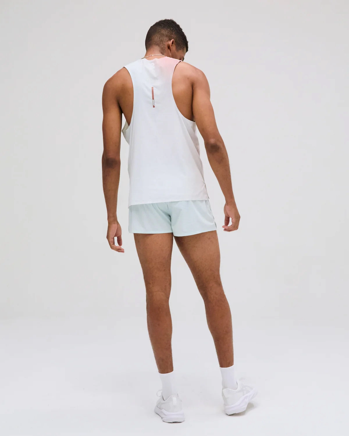 Men's Vento Performance Singlet Minty Blue Gradient Craft Edge