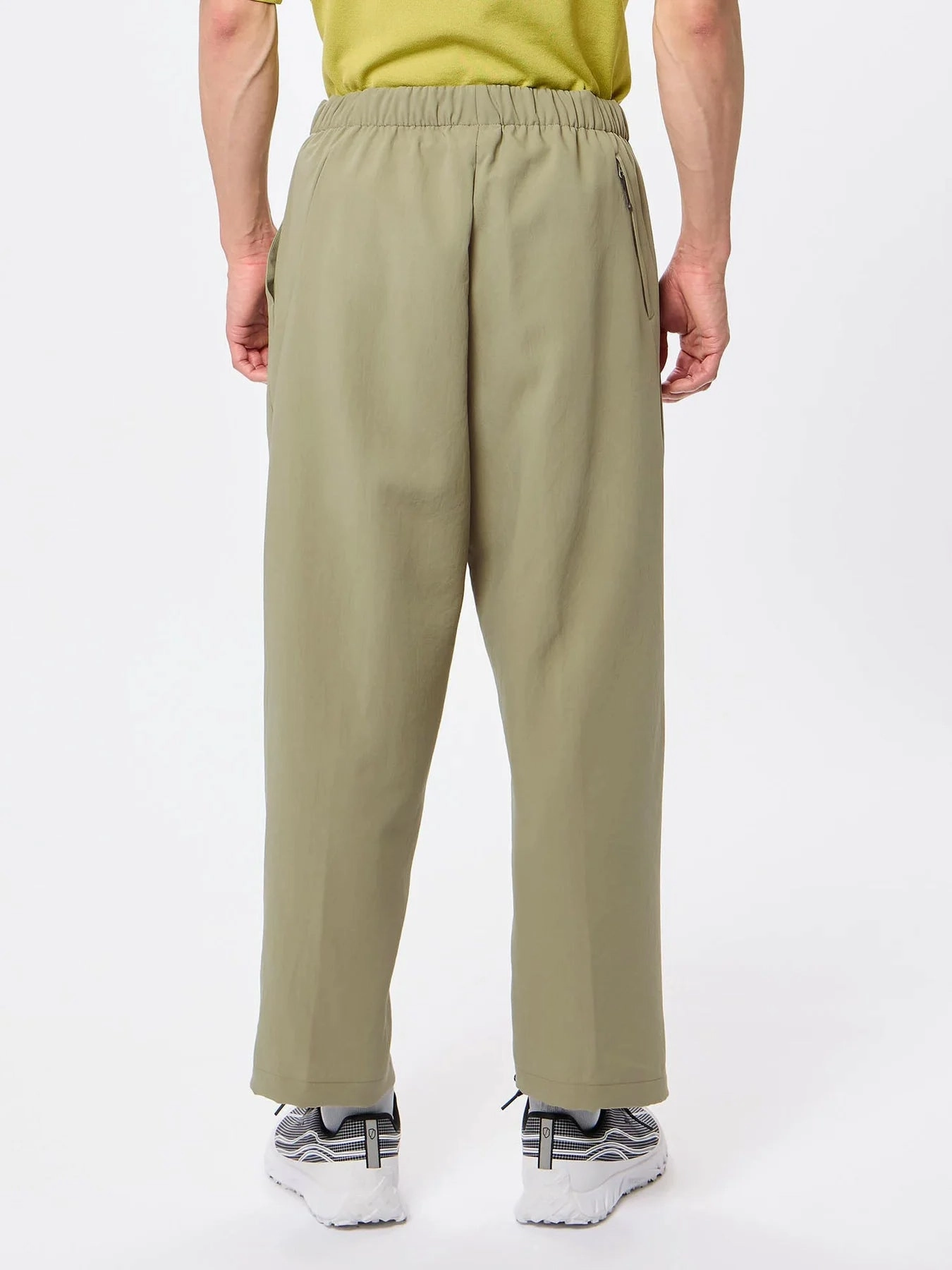 Men's Wide Ankle Easy Pants Black Legend Fit LightweightInsulation