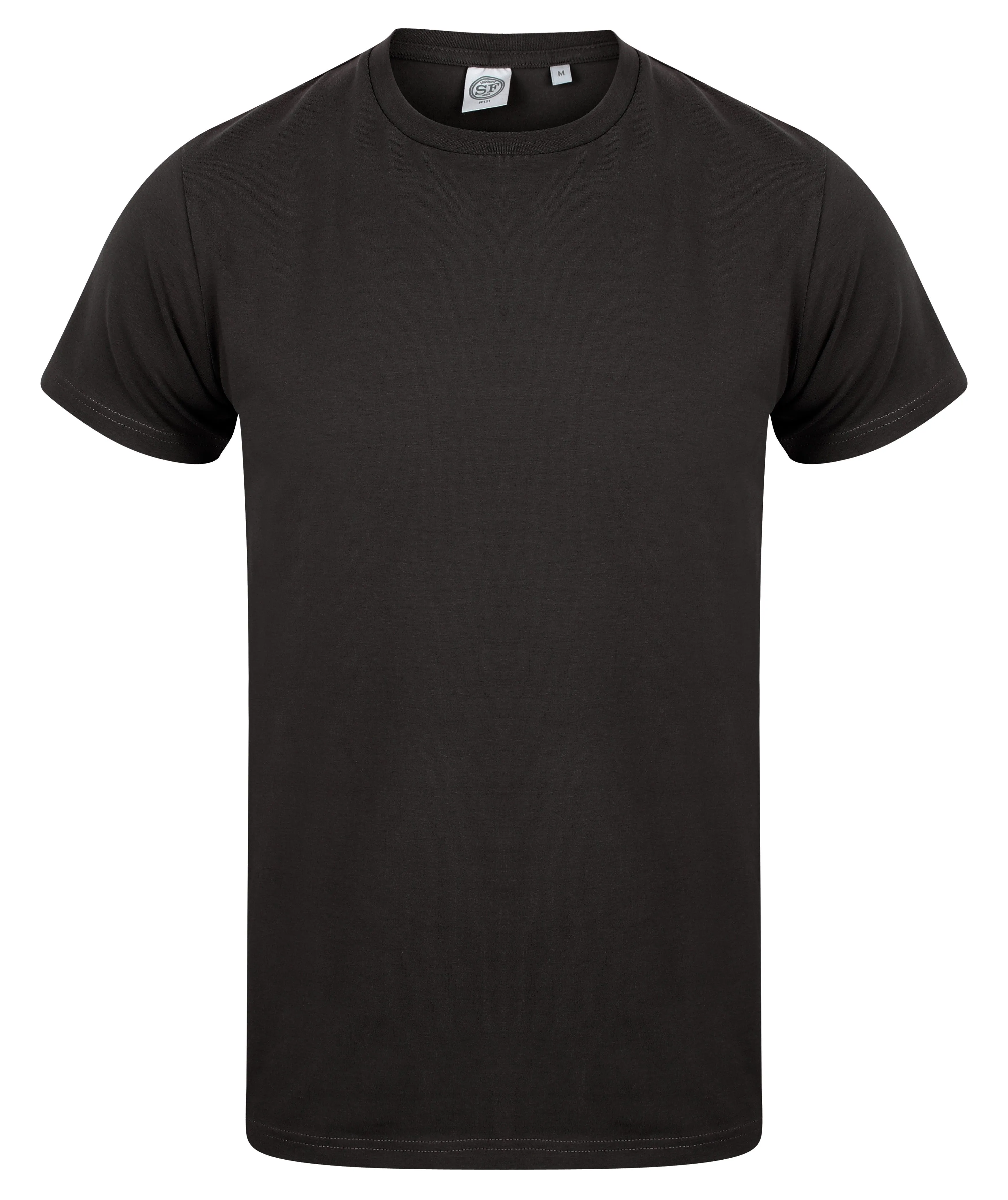 Mens Feel Good Stretch T-Shirt | BLACK Training Fit Focus Fit
