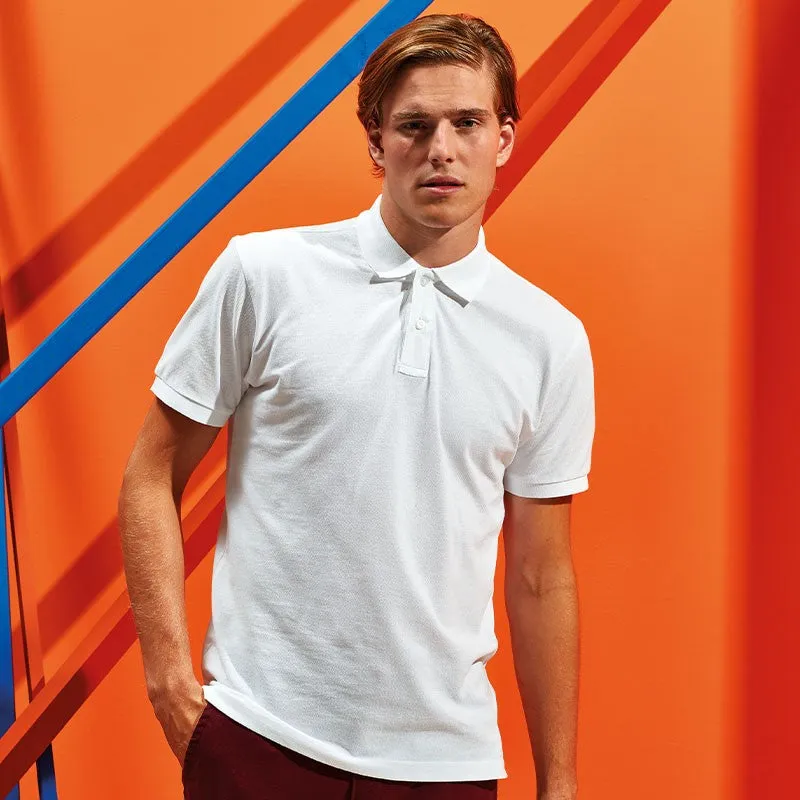 EcoFriendlyTextiles Men's Organic Polo | BLACK