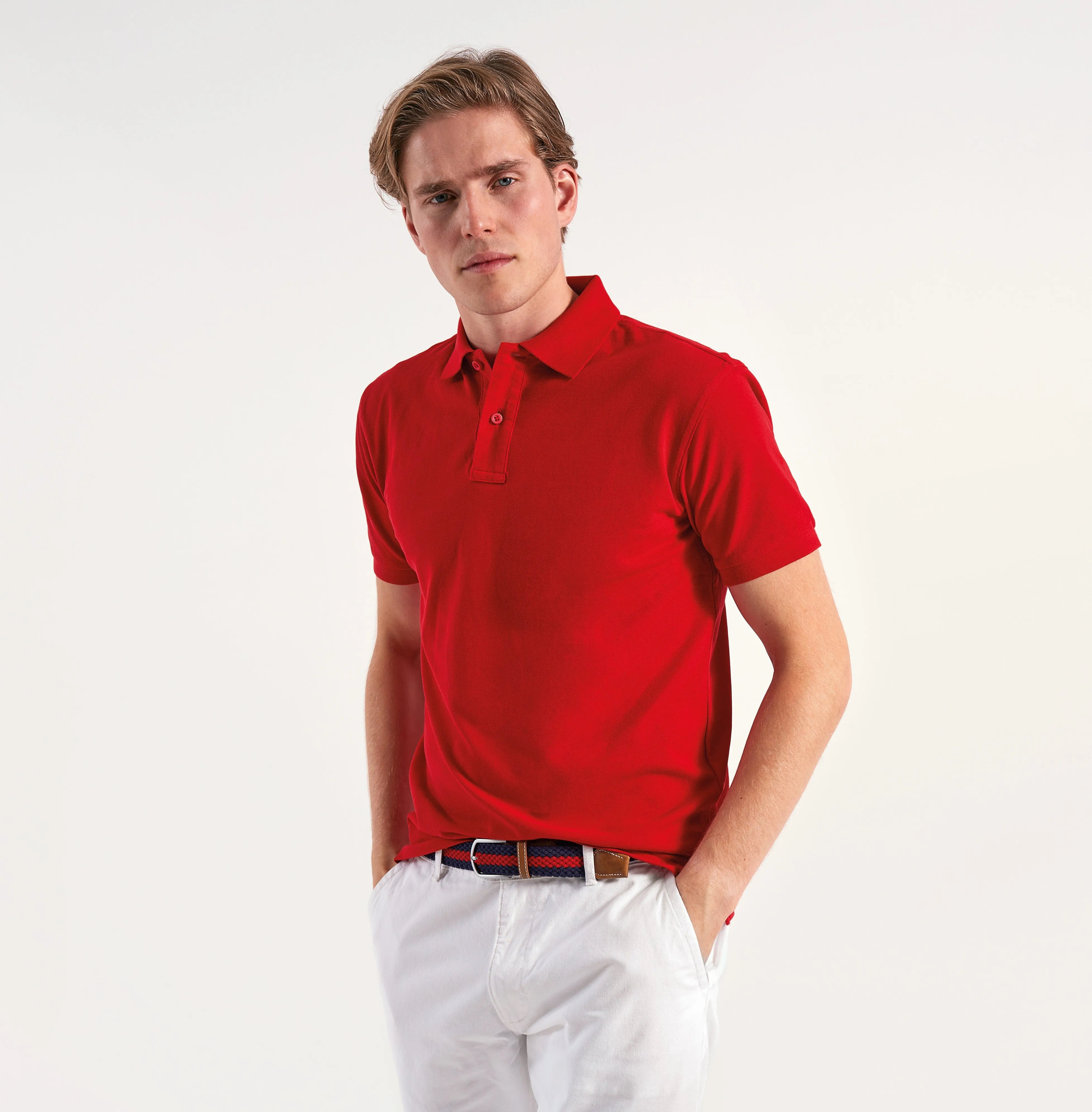 Men's Polo | BLACK WrinkleFree Fabric