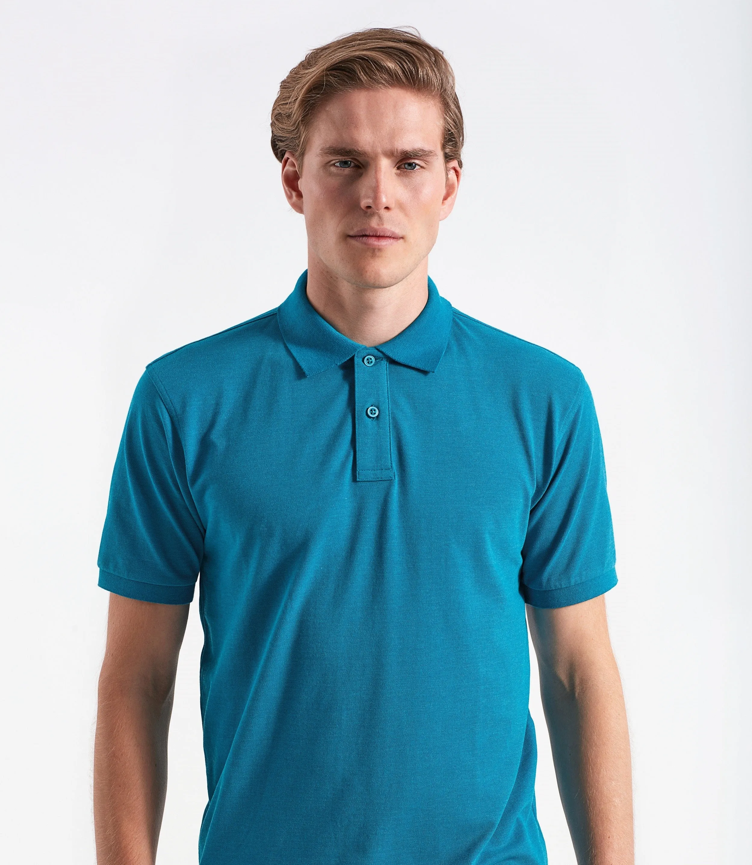LowMaintenance AntiPilling Finish Men's Polo | BLACK