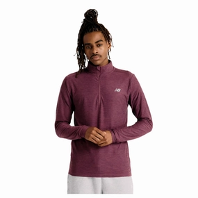 Mens QTR ZIP Wrinkle Resistant Textile