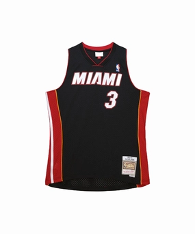 SnagFree Surface Miami Heat Dwayne Wade 2012 Road Swingman Jersey