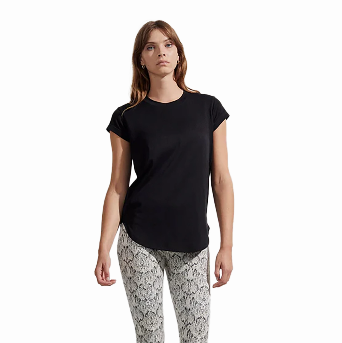 Ethically Sourced Yarn slim fit Varley Jade Seamless Tee