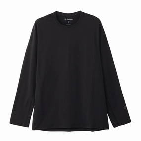Men's WF-Dry Top Black Natural Fiber Blend DurableThreadwork