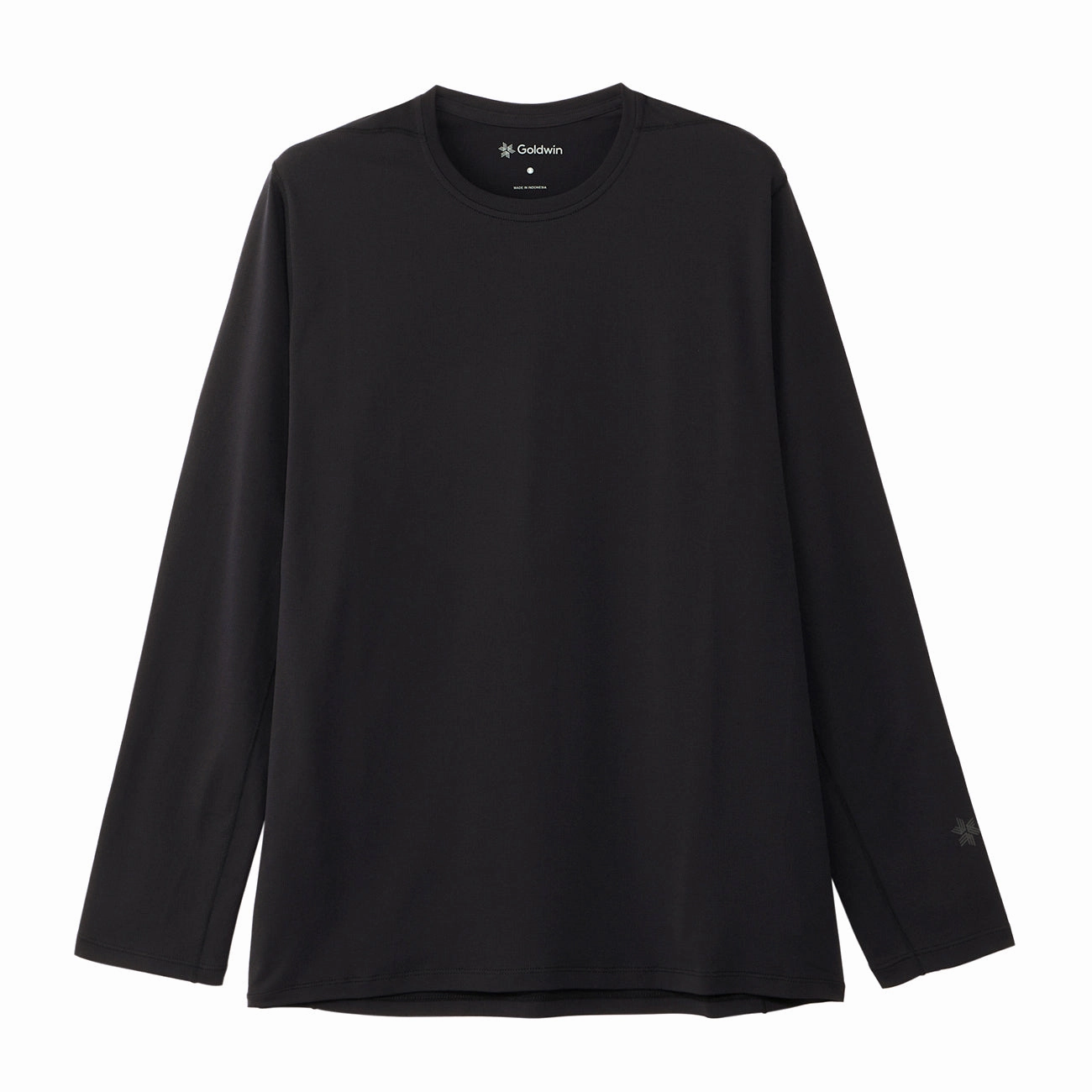 Men's WF-Dry Top Black Natural Fiber Blend DurableThreadwork