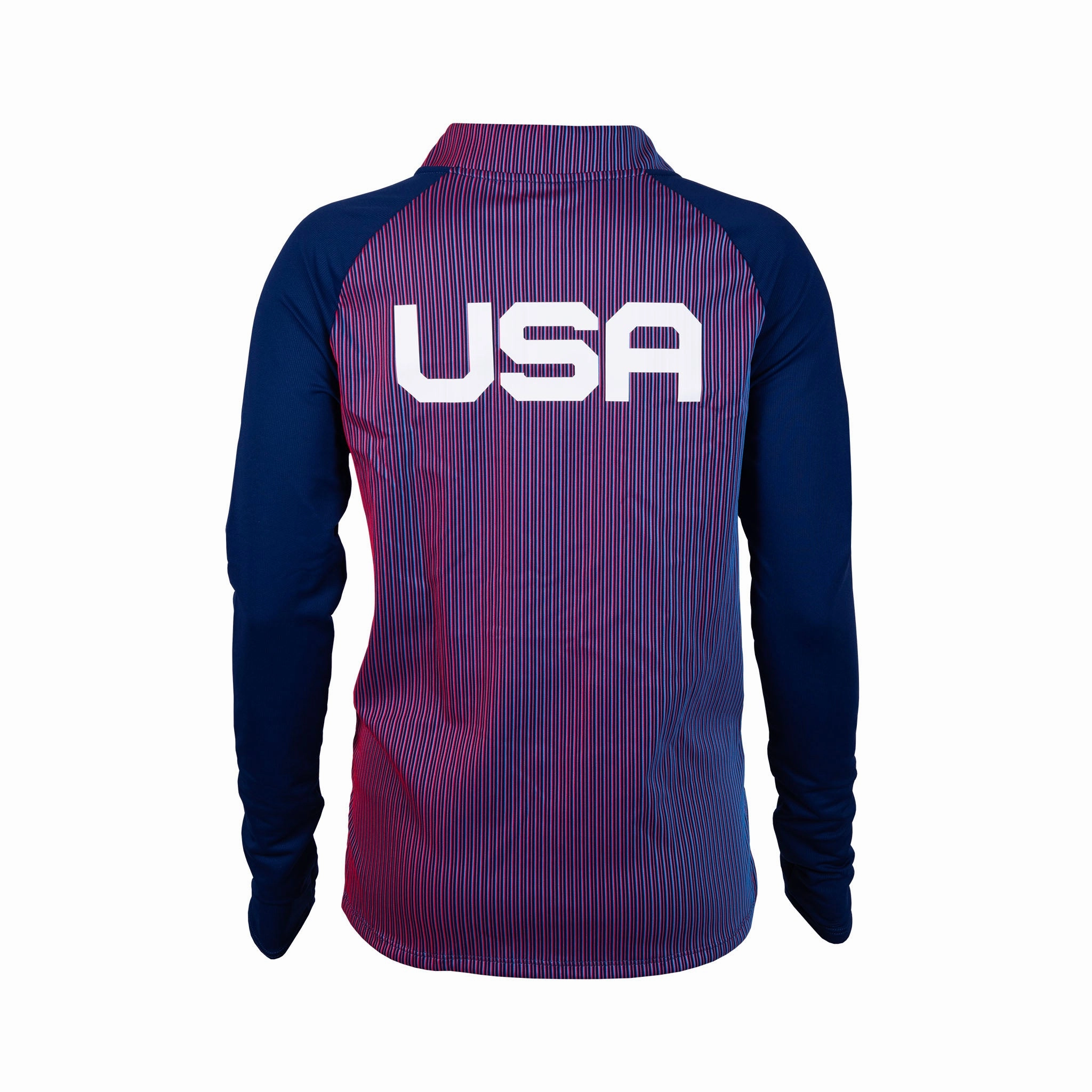 Nike Team USA Women's 1/2 Zip Top Machine Washable Fabric DoubleStitched