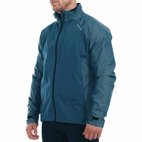 Altura Nightvision Storm Waterproof Mens Cycling Jacket - Navy Ventilation Grommets