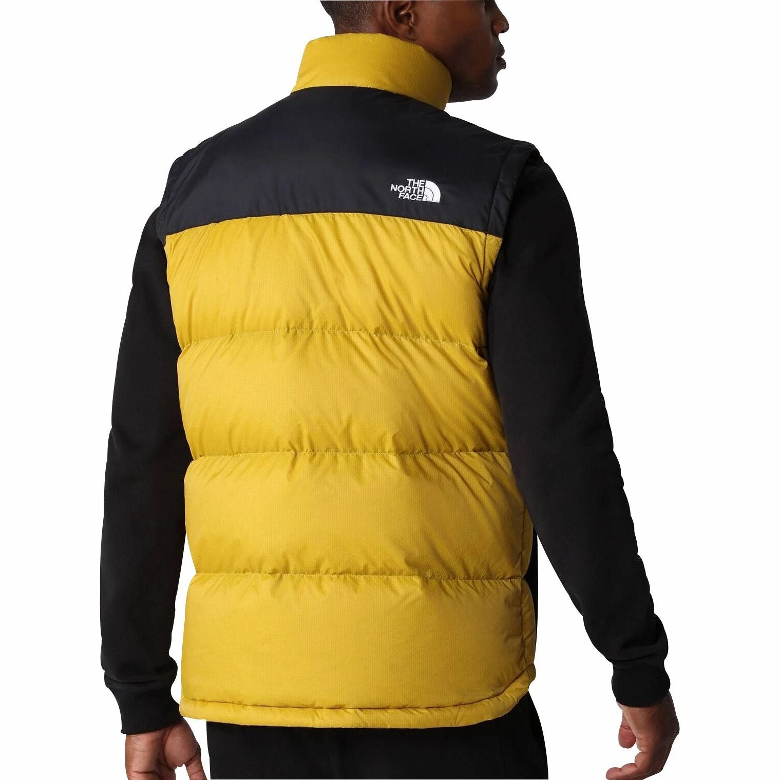 The North Face Diablo Mens Down Gilet - Yellow Noise Free Movement