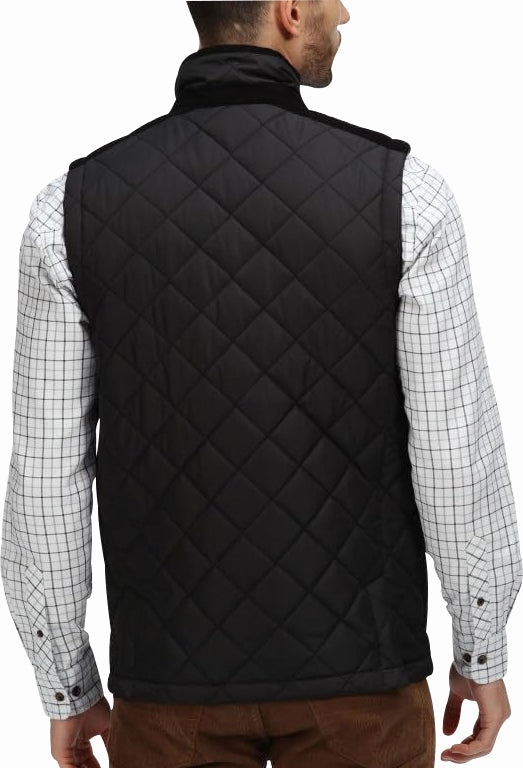 Fashion Use Ergonomic Sleeve Shaping Regatta Padbury Insulted Mens Gilet - Black
