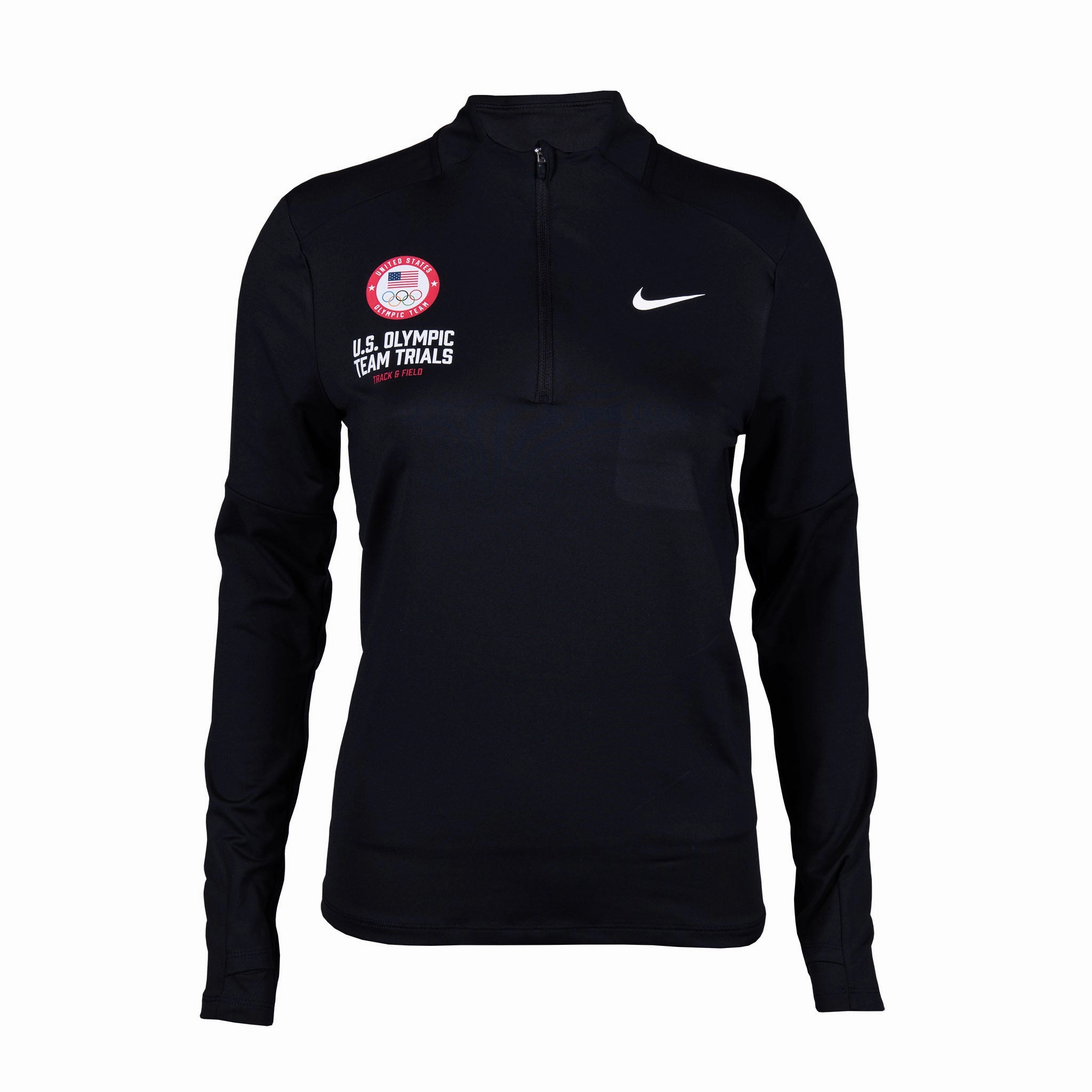AdjustableNeckline Nike USATF Women's 2024 U.S. Olympic Team Trials Element Half-Zip