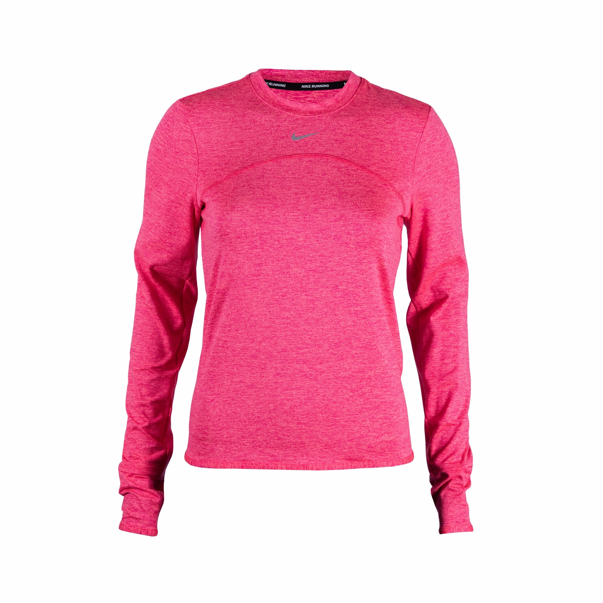 Ergonomic Shoulder Cut Ribbed collar Nike USATF Women's Dri-FIT Swift Element UV Running Top