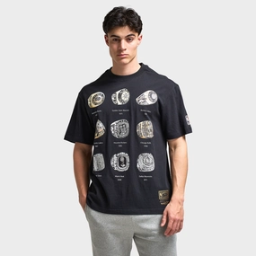 front line Urban Fresh Mitchell & Ness Champ Rings Multi T-Shirt / Black