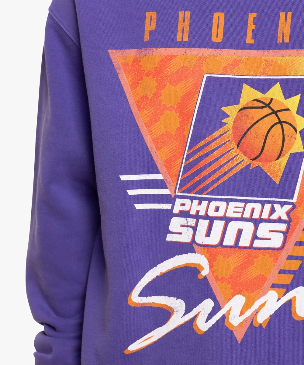 QuickEvaporation Mitchell & Ness Phoenix Suns Tri Logo Crew (Purple)