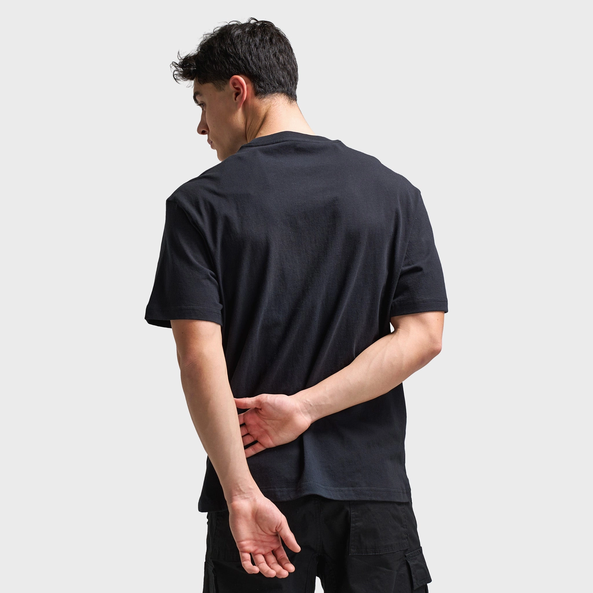 Mitchell & Ness Shaq Signature Dunk T-Shirt / Black ShockAbsorbing Core Fast Evaporation