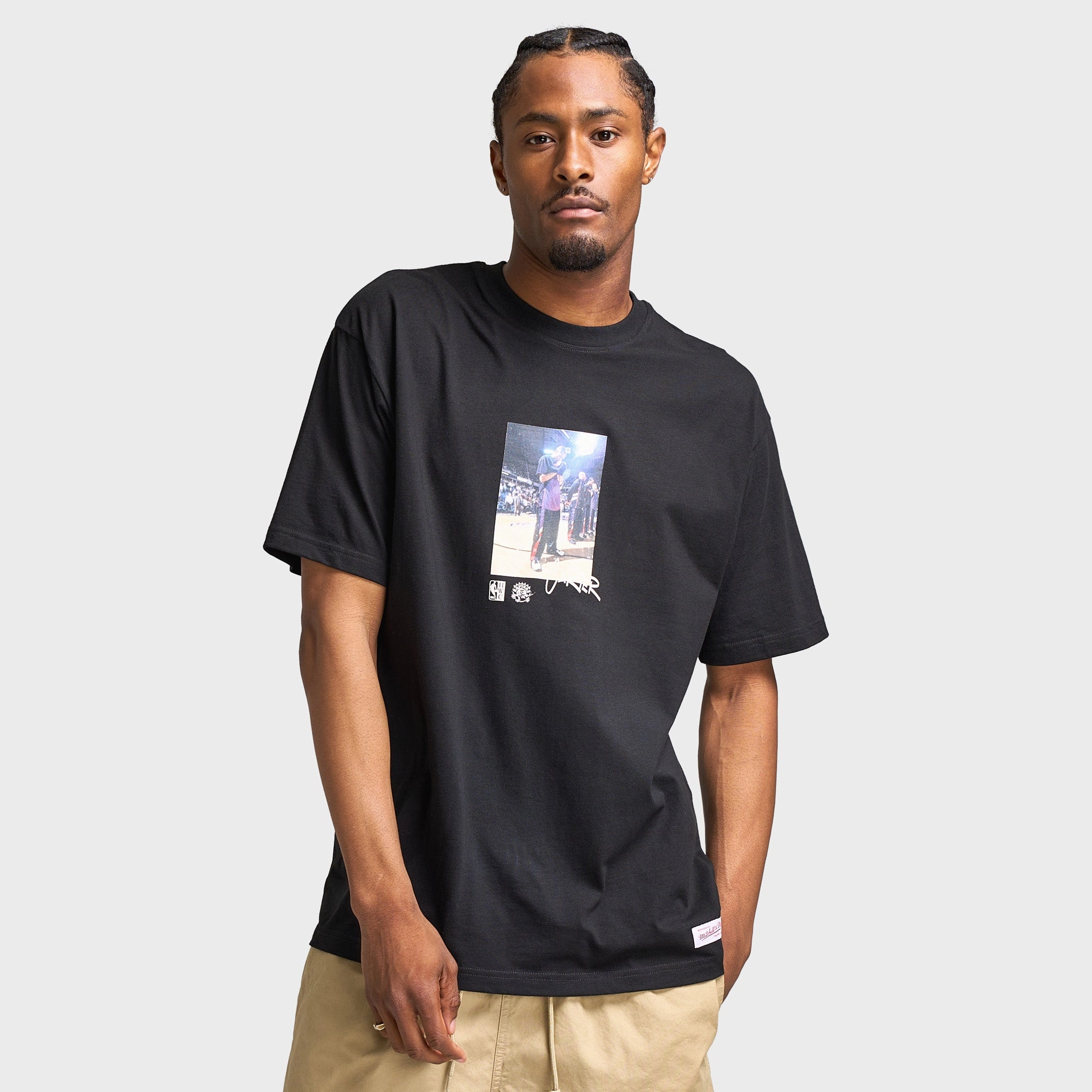 Active Wear Mitchell & Ness Vince Carter Pre & Post Game Tee / Black