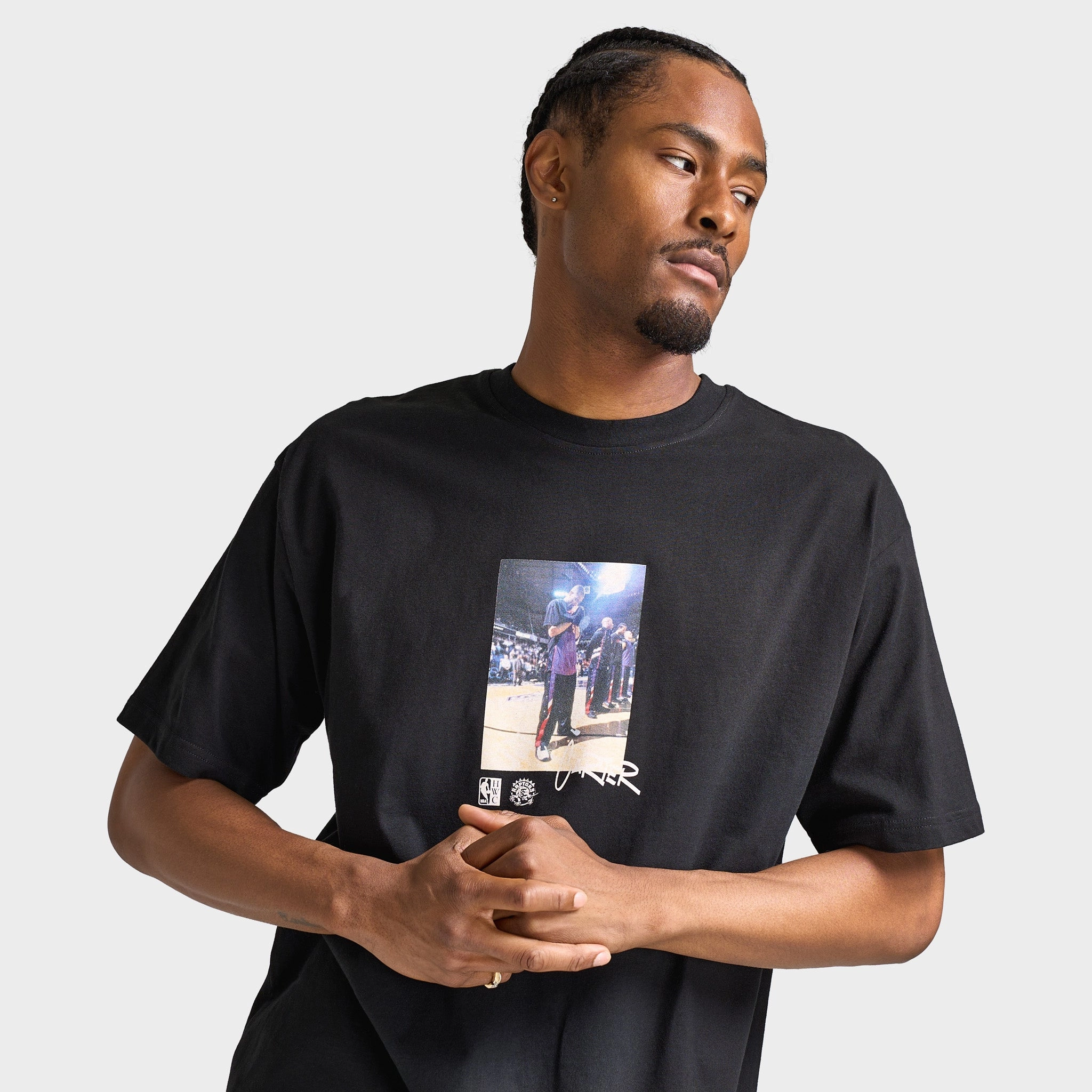 Mitchell & Ness Vince Carter Pre & Post Game Tee / Black Hydration Pocket Abrasion Resistant Fabric