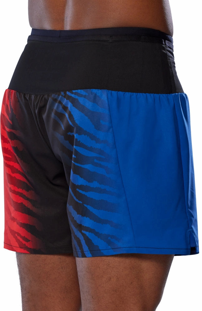 Mizuno Multi Pocket Mens Running Shorts - Blue Anti Slip Waist Grip kids' style