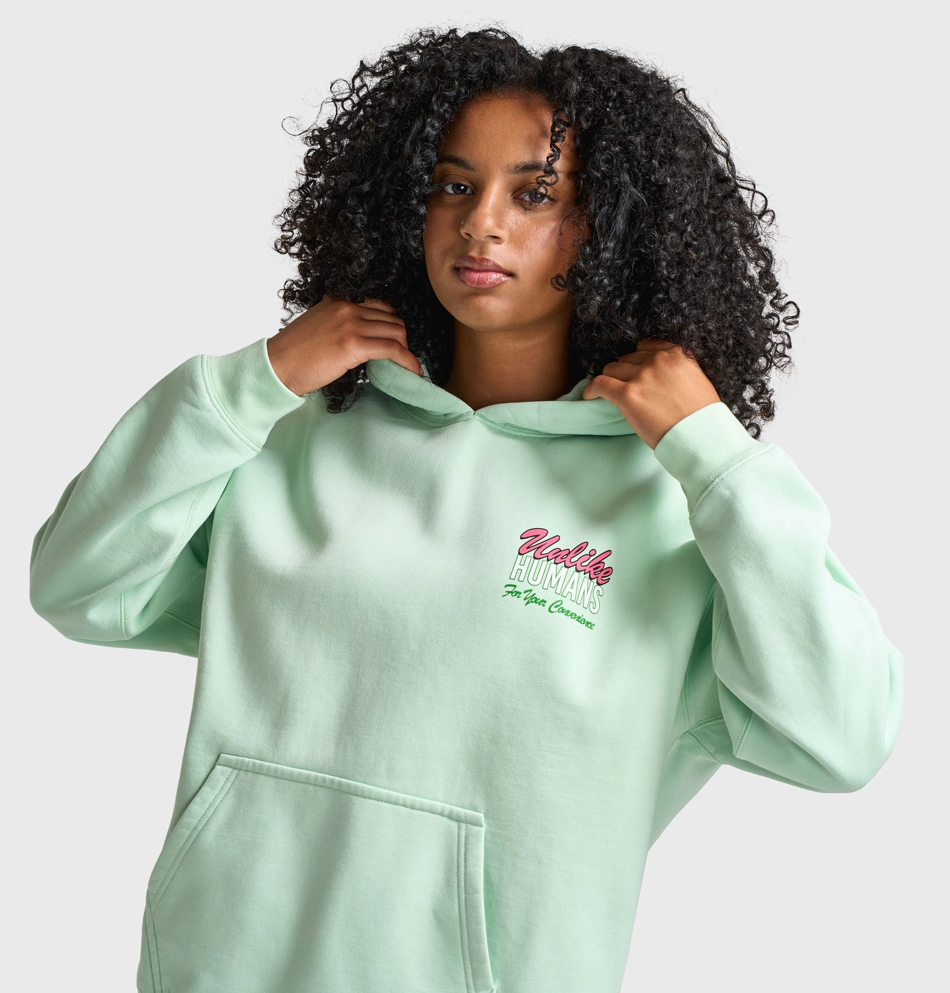 Comfort Flex Fit Unlike Humans Women's Lemons Pullover Hoodie / Spray