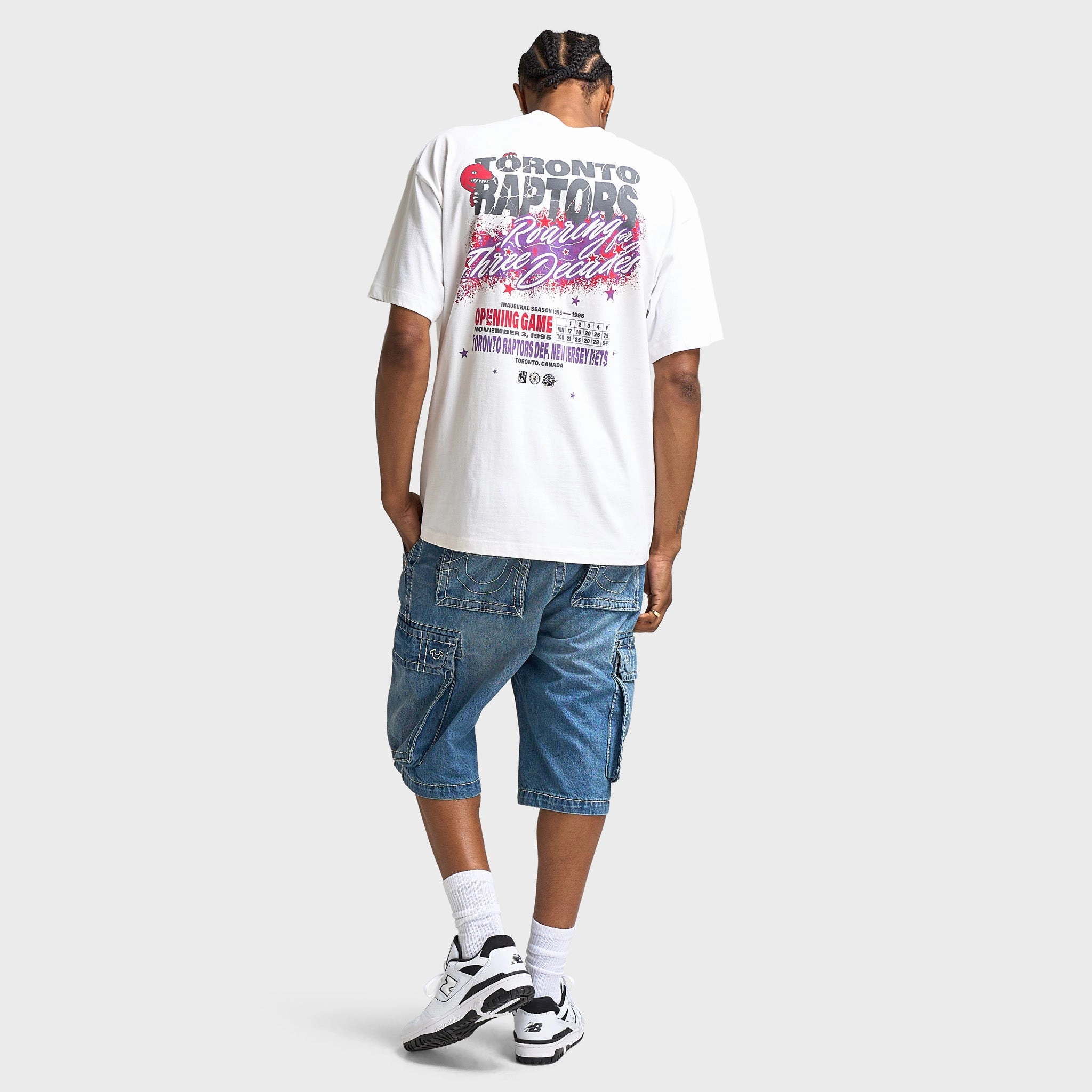 Mitchell & Ness Toronto Raptors Three Decades Tee Outdoor Fit