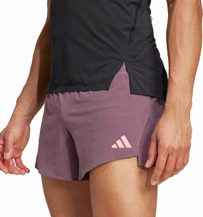 adidas Adizero Gel Mens Running Shorts - Purple Seamless Integration Easy Movement