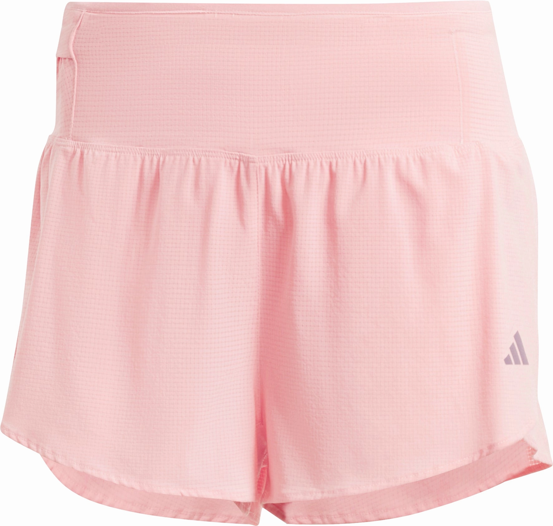 barbecue outfit Perfect Fit adidas Adizero Gel Womens Running Shorts - Pink