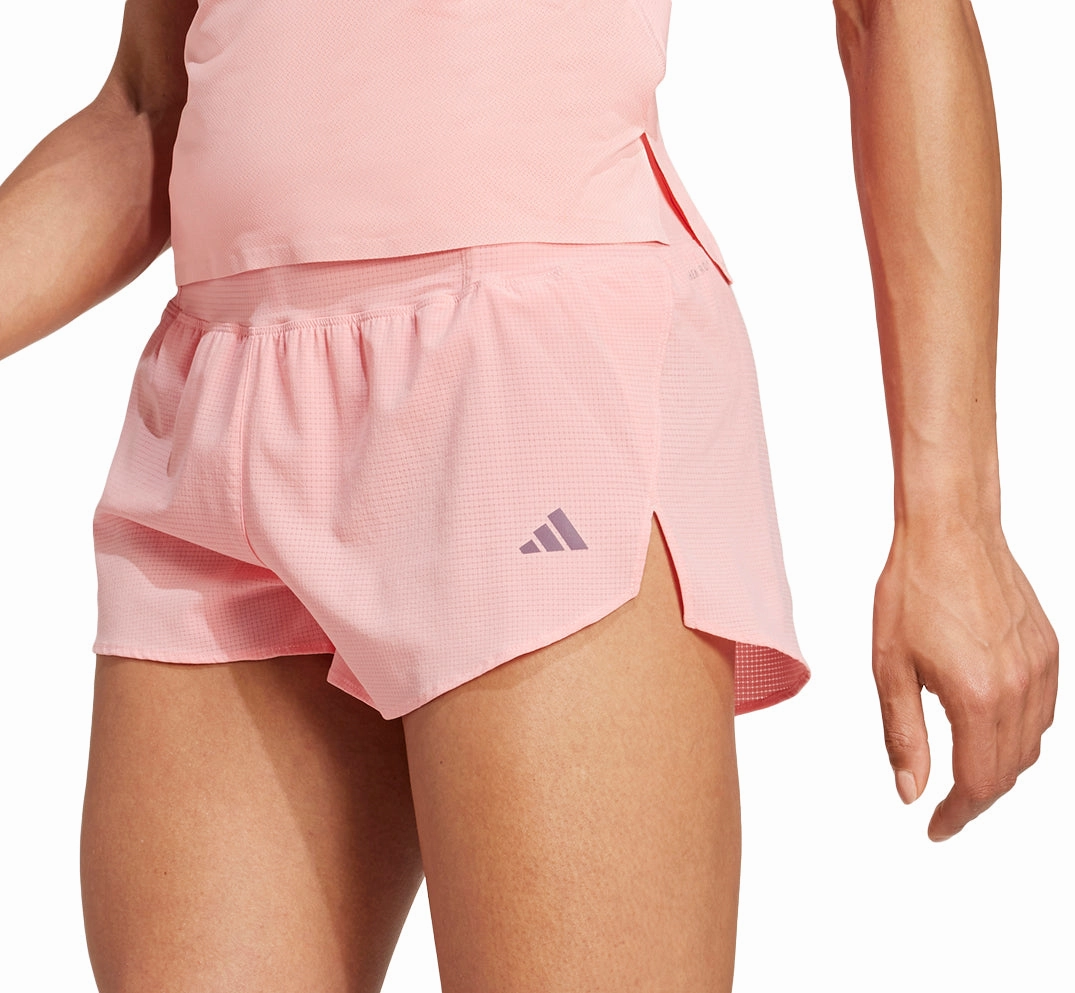 adidas Adizero Gel Womens Running Shorts - Pink moisture - wicking sports accessory