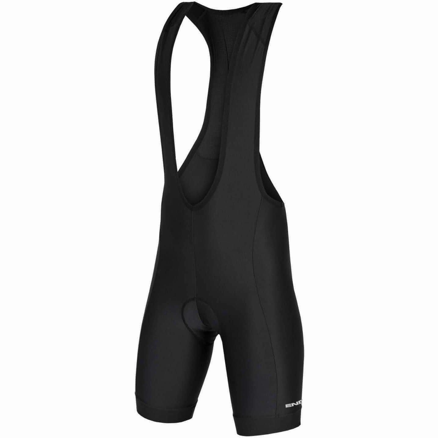 Endura Xtract II Mens Cycling Bib Shorts - Black Durable Waistband Anti Slip Grip Technology