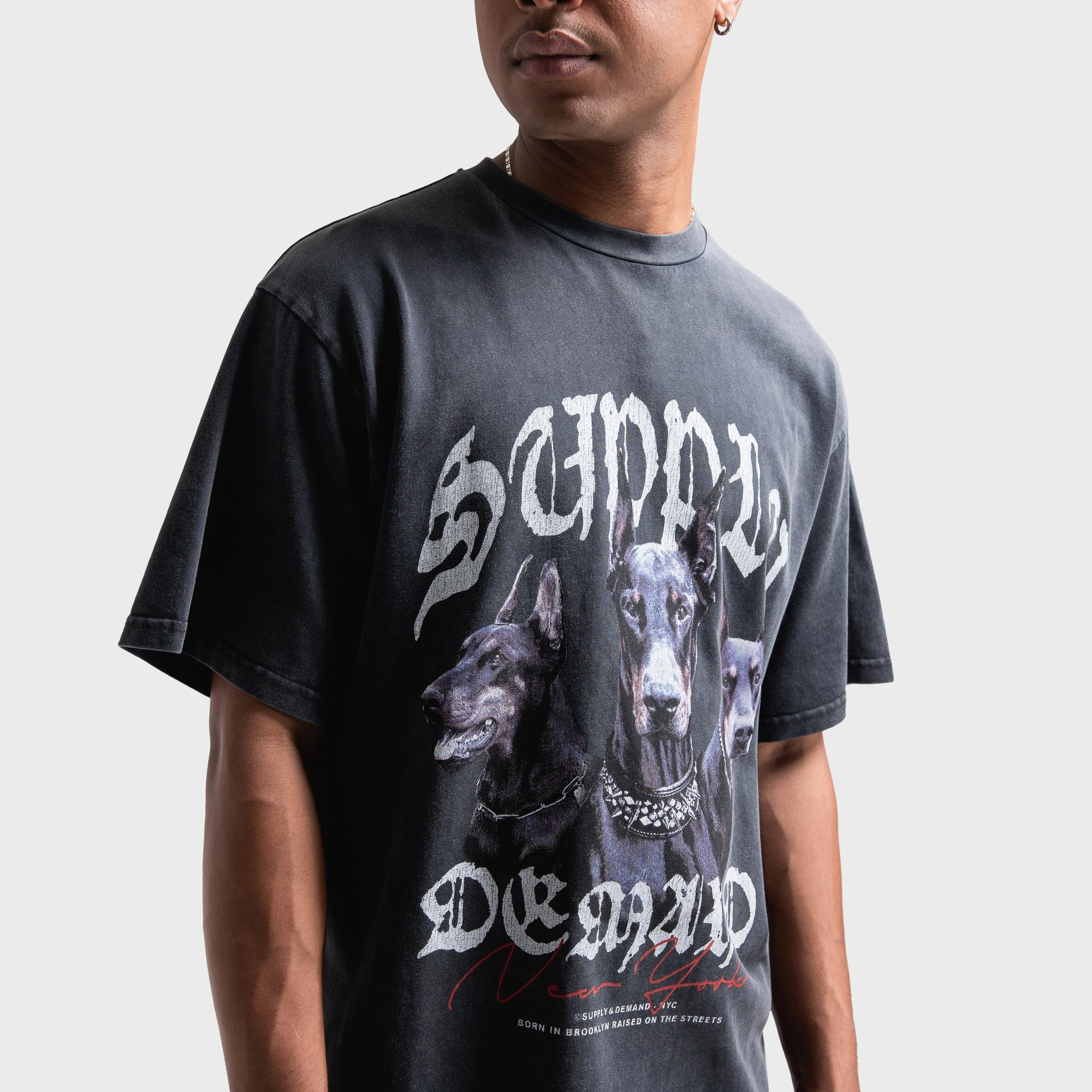 Research - enabling low pressure situation Supply & Demand Brooker T-Shirt / Black