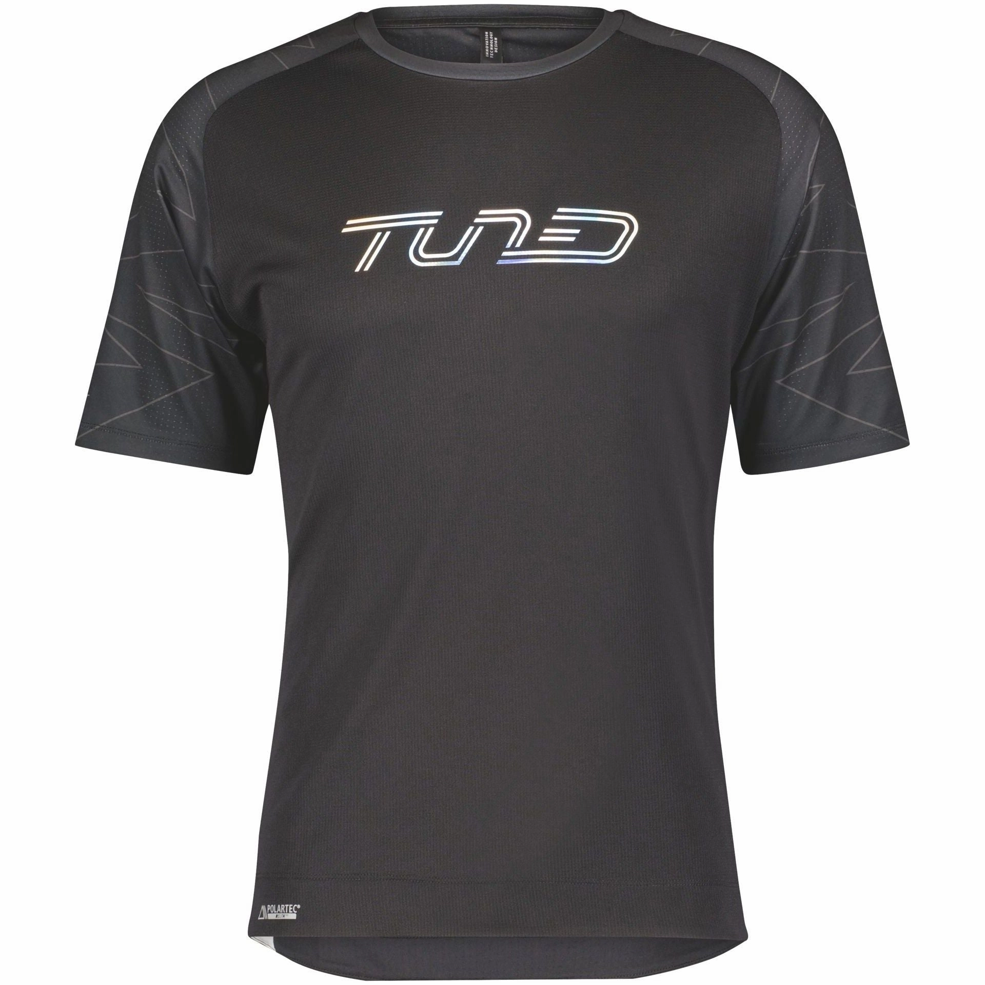 Special teens' style Scott Trail Tuned Short Sleeve Mens Cycling Jersey - Black