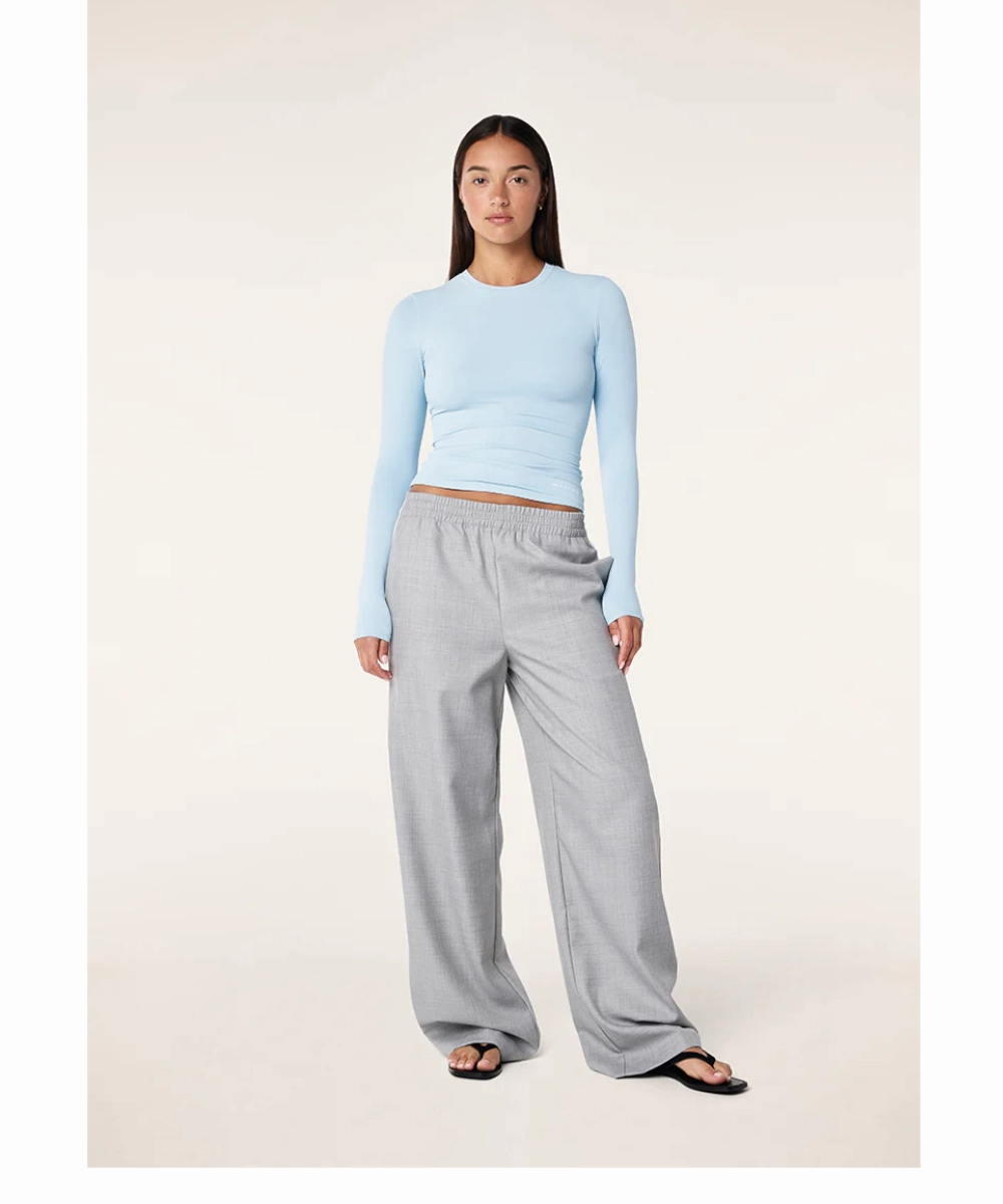 P.E Nation Foundation LS Top (Ice Blue) Wind Ease