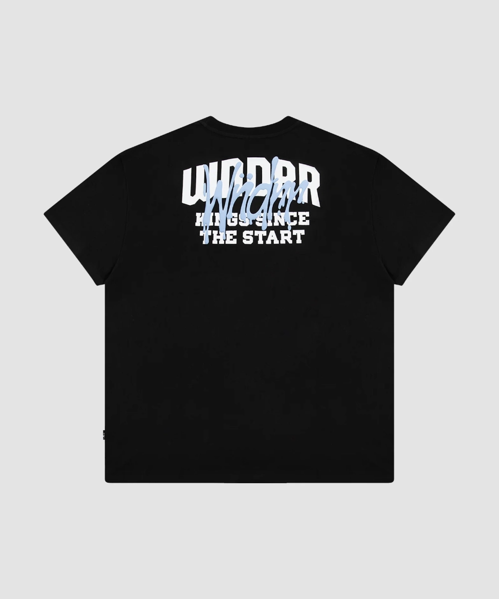 Sunset Scene WNDRR Top Tier Box Fit Tee (Black)