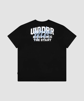 Sunset Scene WNDRR Top Tier Box Fit Tee (Black)
