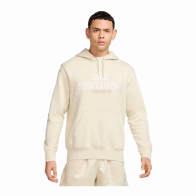 Nike Club Men's Fleece Pullover Hoodie Photo Fit Team Vibe